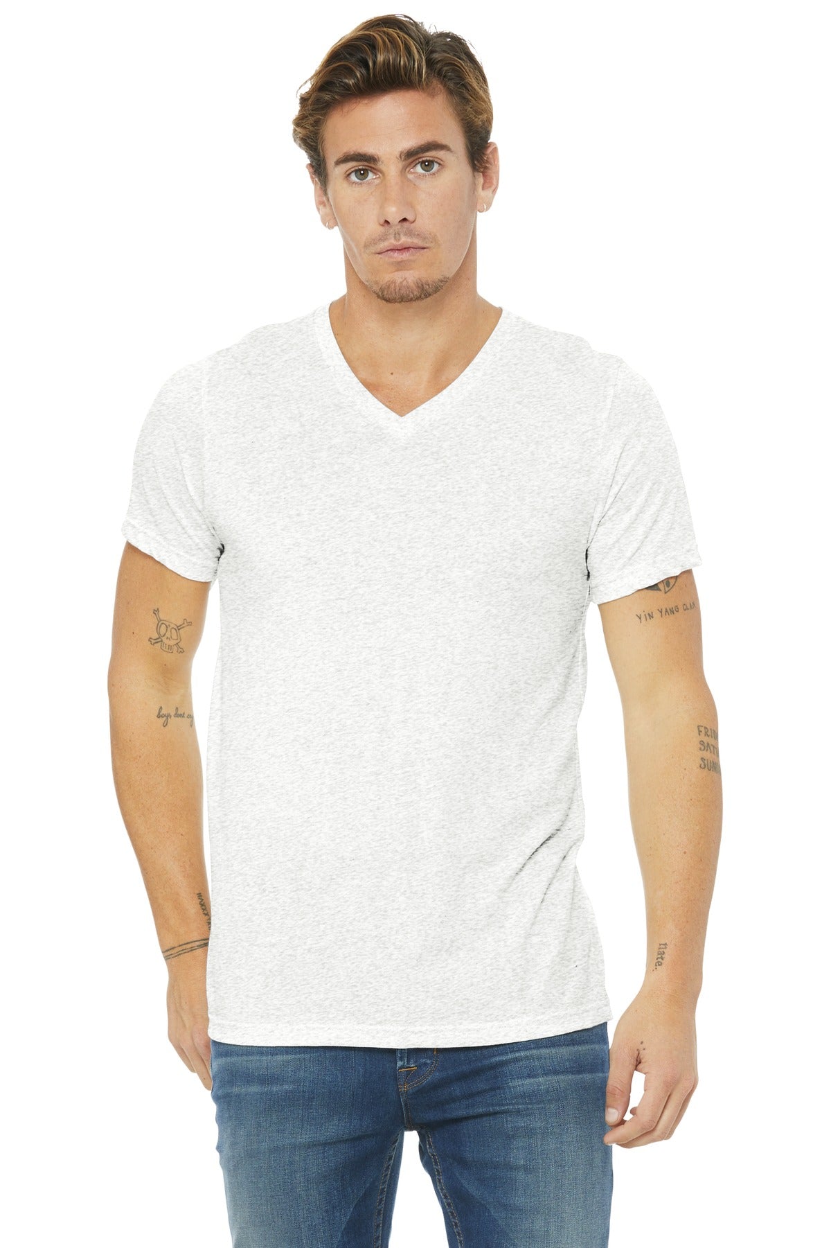 BELLA+CANVAS ® Unisex Triblend Short Sleeve V-Neck Te BC3415