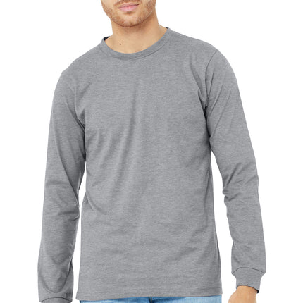 BELLA+CANVAS ® Unisex Heather CVC Long Sleeve Tee BC3501CVC