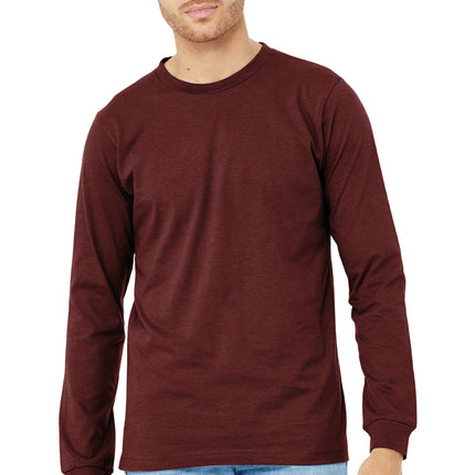BELLA+CANVAS ® Unisex Heather CVC Long Sleeve Tee BC3501CVC