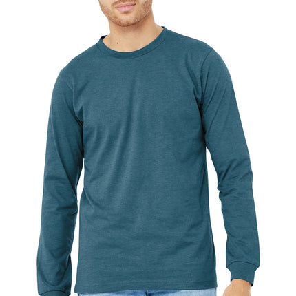 BELLA+CANVAS ® Unisex Heather CVC Long Sleeve Tee BC3501CVC