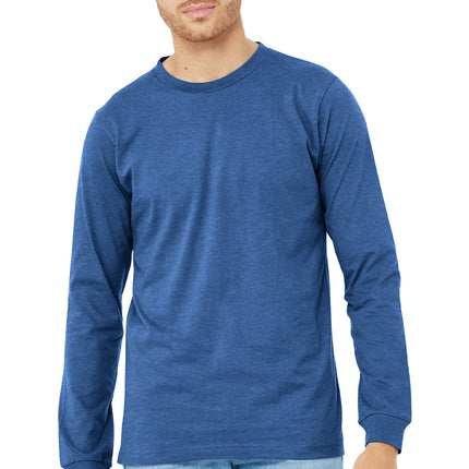 BELLA+CANVAS ® Unisex Heather CVC Long Sleeve Tee BC3501CVC
