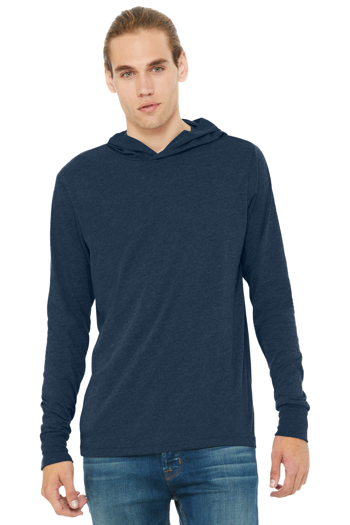 BELLA+CANVAS ® Unisex Jersey Long Sleeve Hoodie BC3512