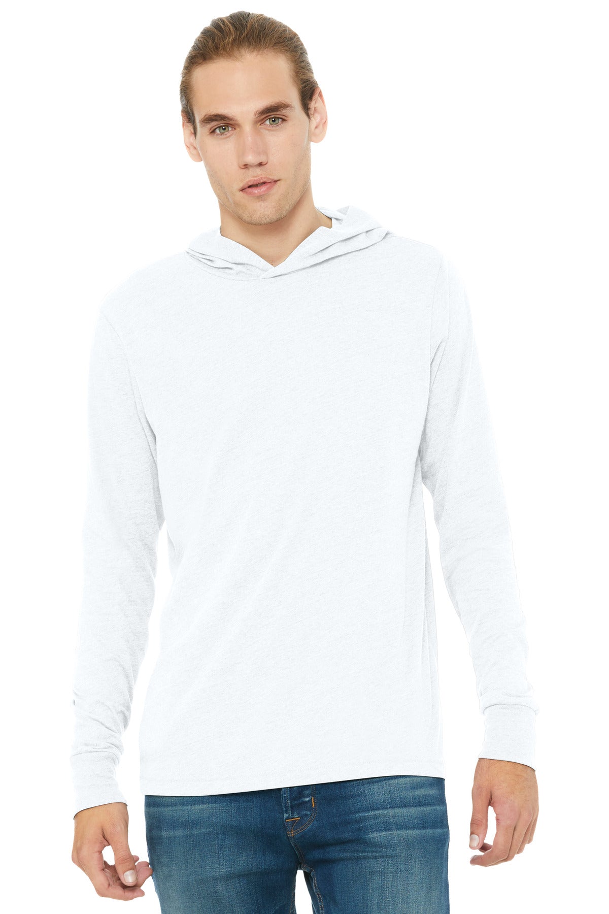 BELLA+CANVAS ® Unisex Jersey Long Sleeve Hoodie BC3512