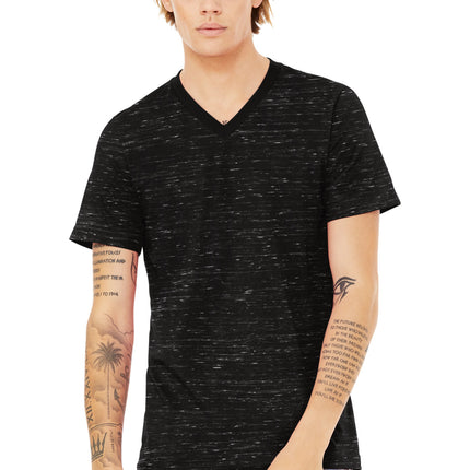 BELLA+CANVAS ® Unisex Textured Jersey V-Neck Tee BC3655