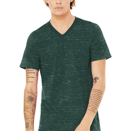 BELLA+CANVAS ® Unisex Textured Jersey V-Neck Tee BC3655