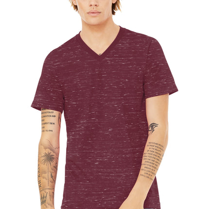 BELLA+CANVAS ® Unisex Textured Jersey V-Neck Tee BC3655