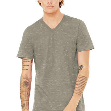 BELLA+CANVAS ® Unisex Textured Jersey V-Neck Tee BC3655