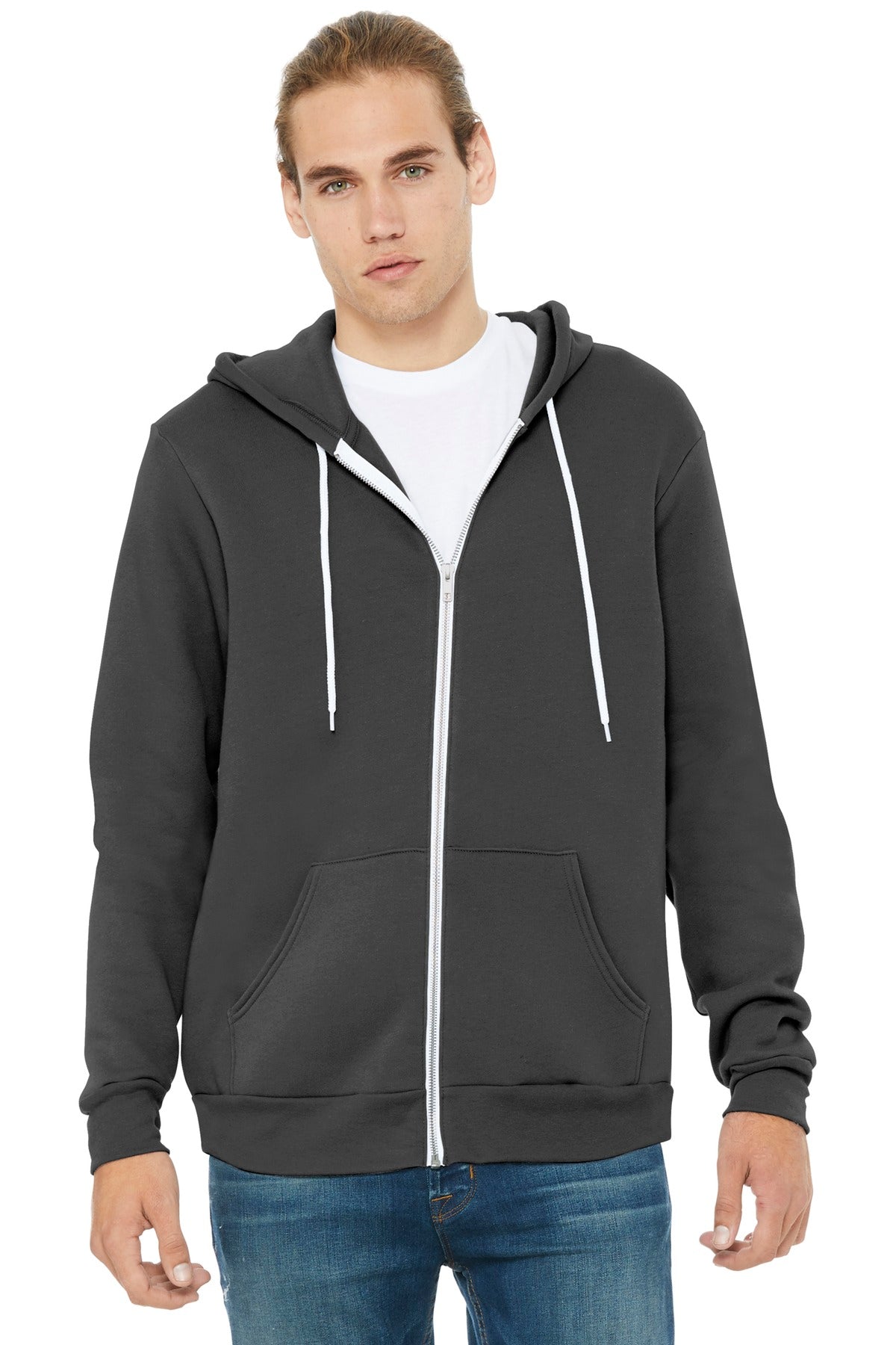 BELLA+CANVAS ® Unisex Sponge Fleece Full-Zip Hoodie BC3739