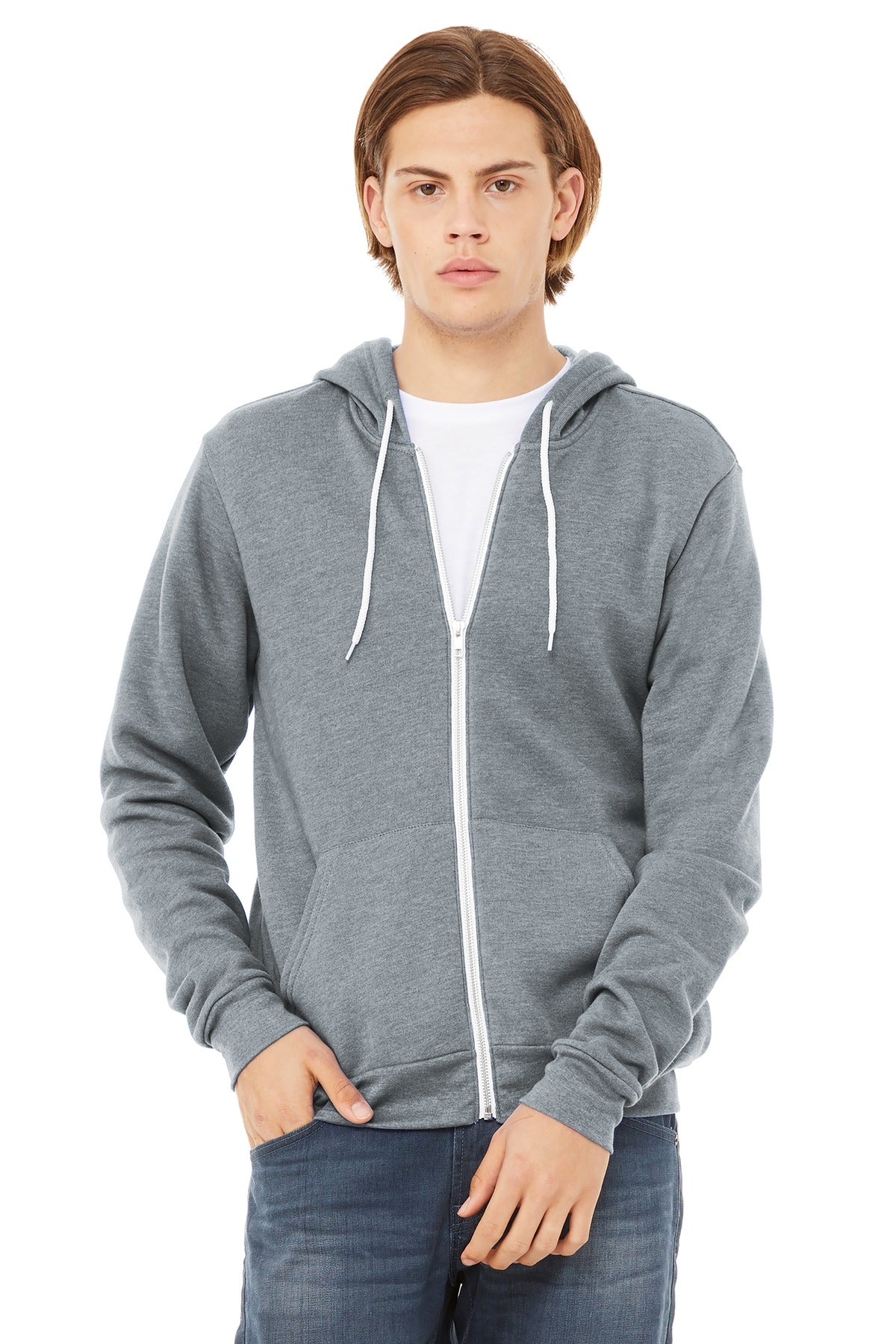 BELLA+CANVAS ® Unisex Sponge Fleece Full-Zip Hoodie BC3739
