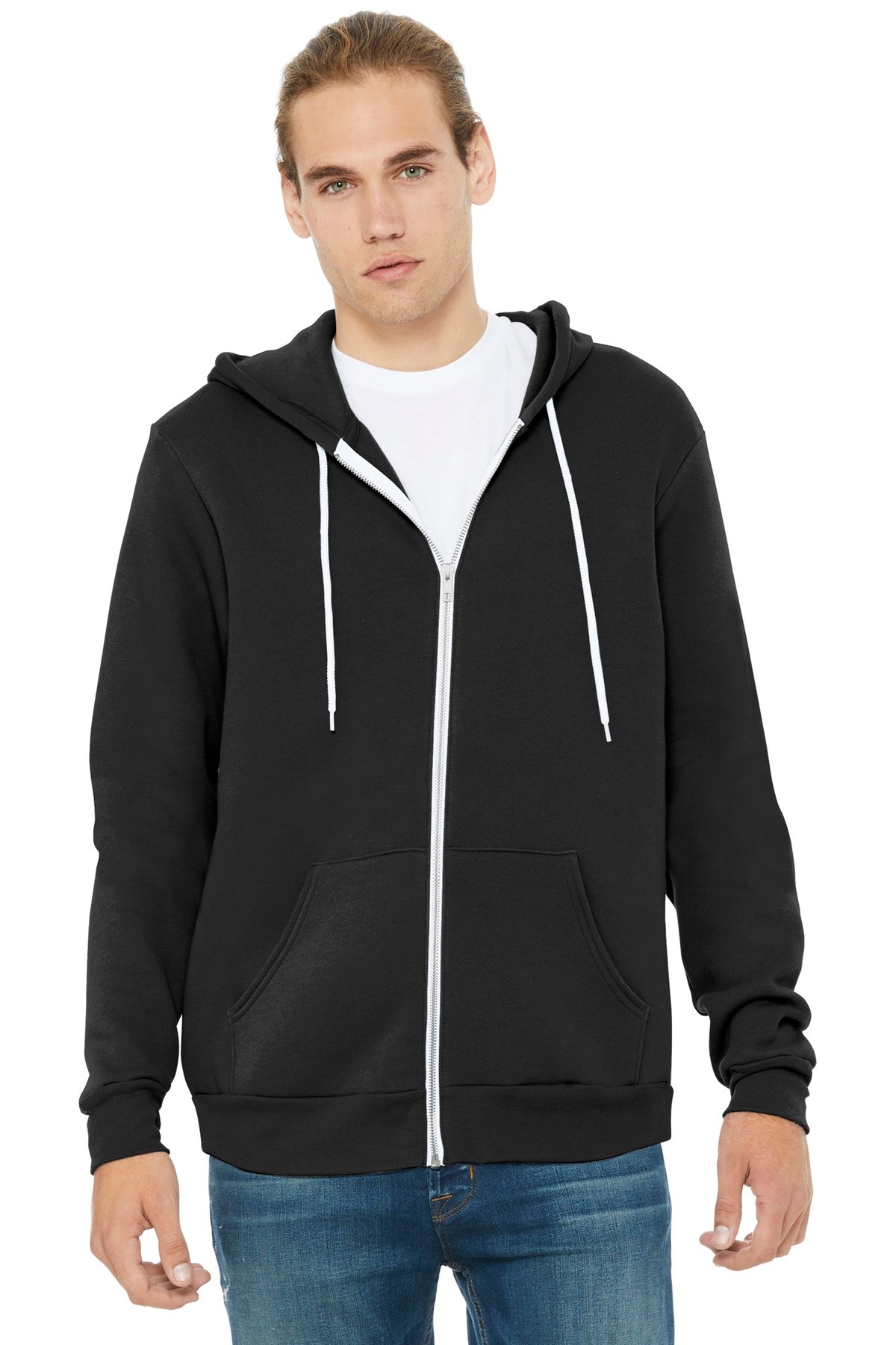 BELLA+CANVAS ® Unisex Sponge Fleece Full-Zip Hoodie BC3739