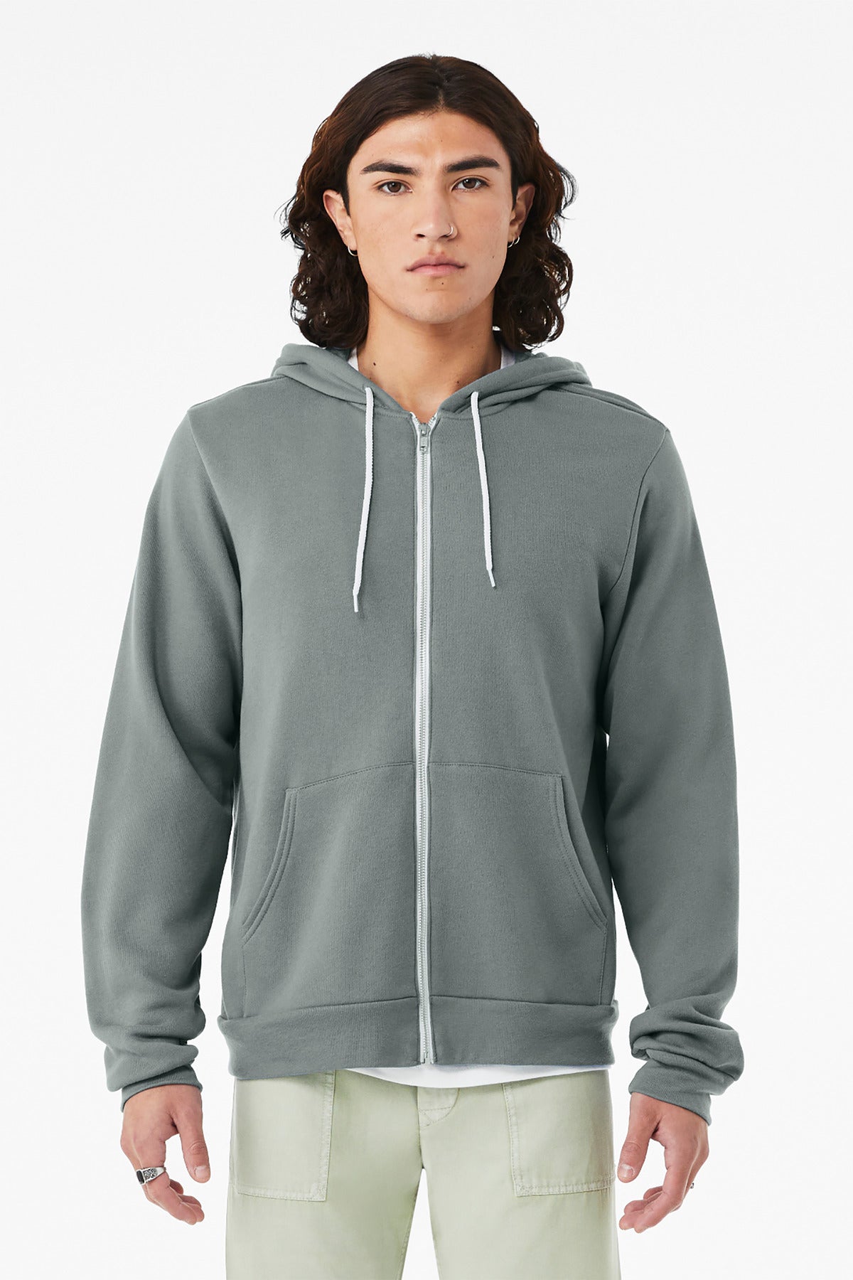 BELLA+CANVAS ® Unisex Sponge Fleece Full-Zip Hoodie BC3739