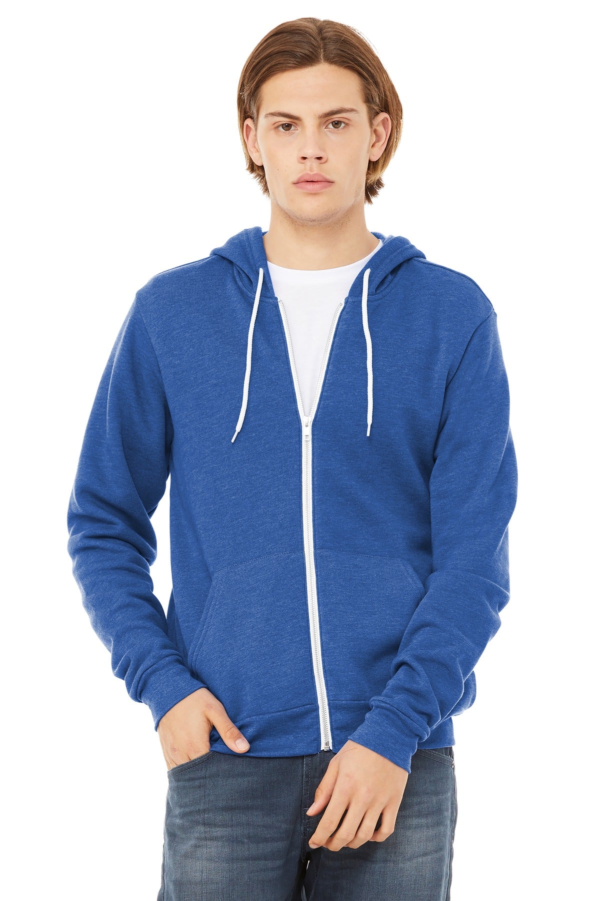 BELLA+CANVAS ® Unisex Sponge Fleece Full-Zip Hoodie BC3739