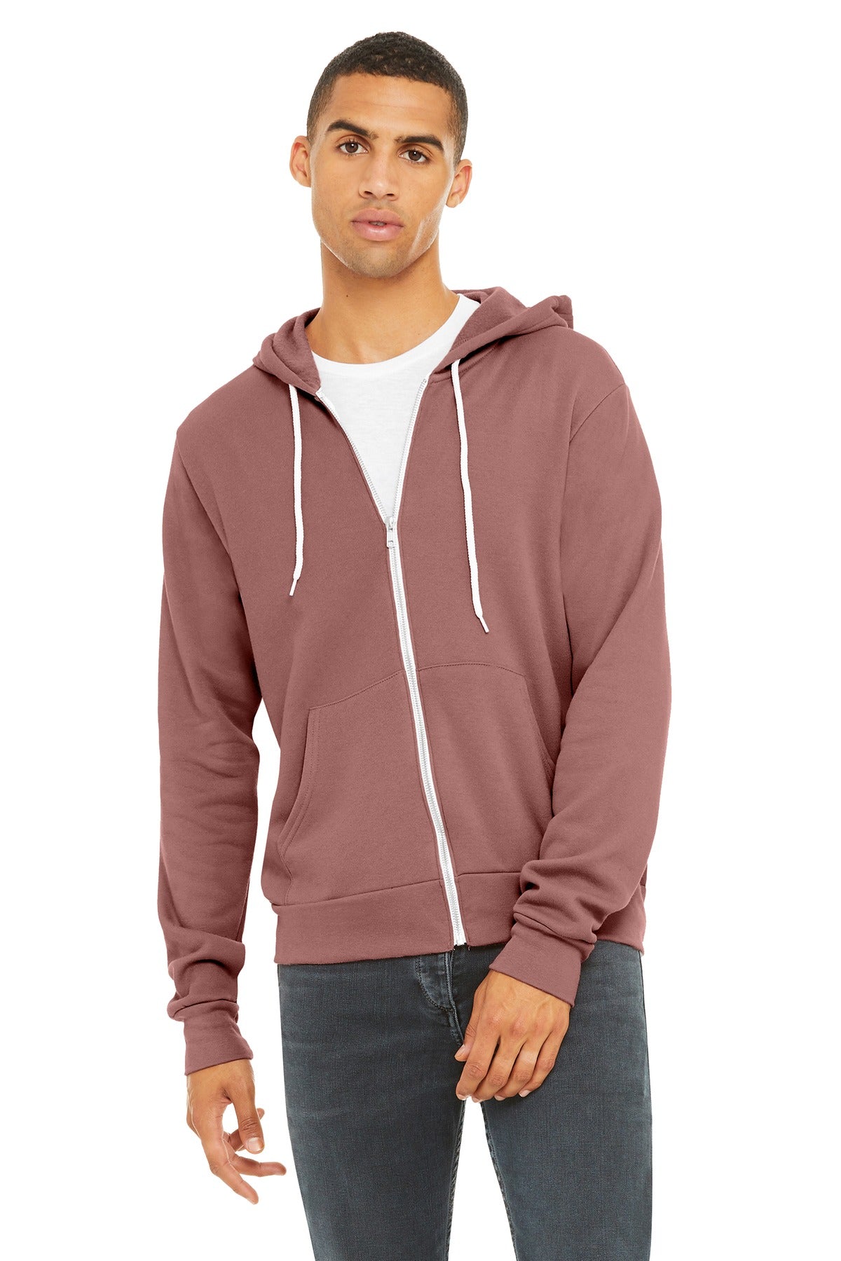 BELLA+CANVAS ® Unisex Sponge Fleece Full-Zip Hoodie BC3739