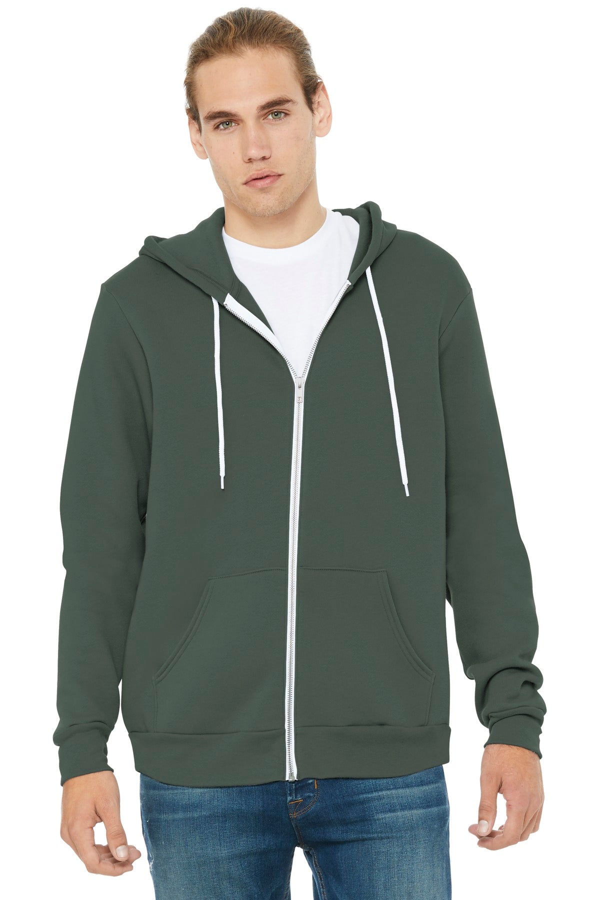 BELLA+CANVAS ® Unisex Sponge Fleece Full-Zip Hoodie BC3739