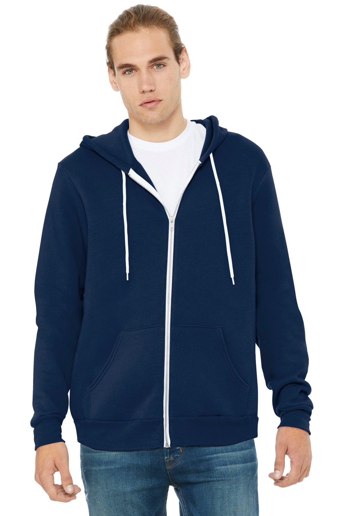 BELLA+CANVAS ® Unisex Sponge Fleece Full-Zip Hoodie BC3739