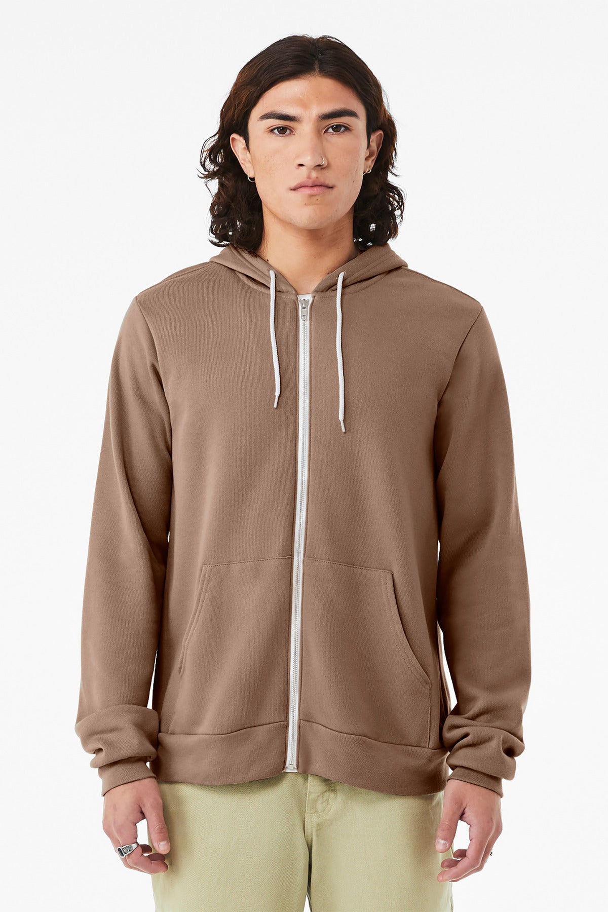 BELLA+CANVAS ® Unisex Sponge Fleece Full-Zip Hoodie BC3739