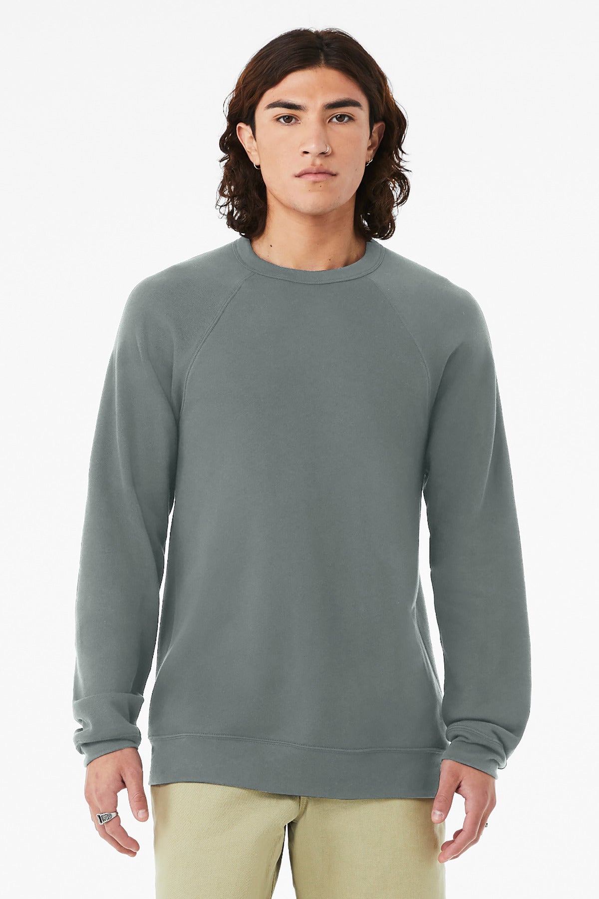 BELLA+CANVAS ® Unisex Sponge Fleece Raglan Sweatshirt BC3901