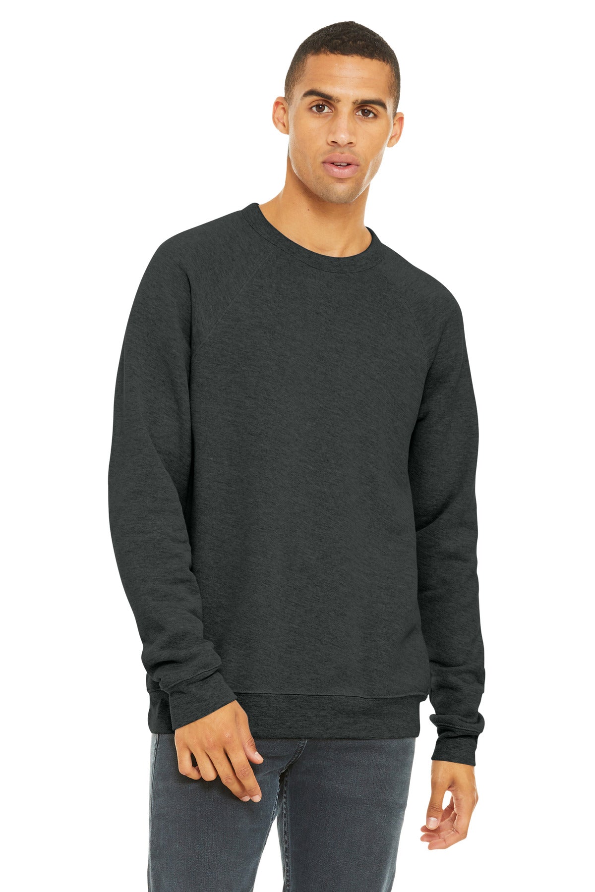 BELLA+CANVAS ® Unisex Sponge Fleece Raglan Sweatshirt BC3901