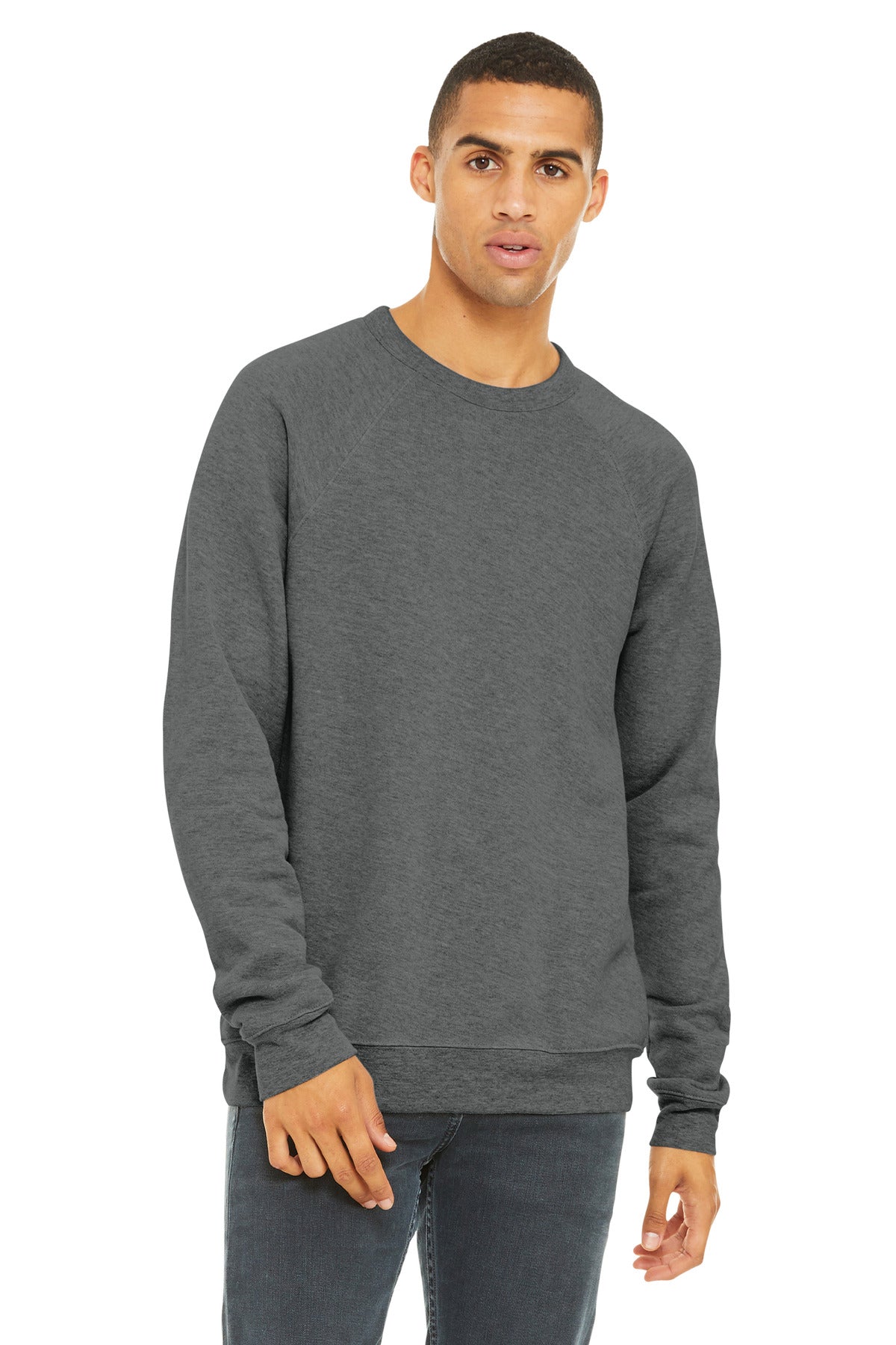 BELLA+CANVAS ® Unisex Sponge Fleece Raglan Sweatshirt BC3901