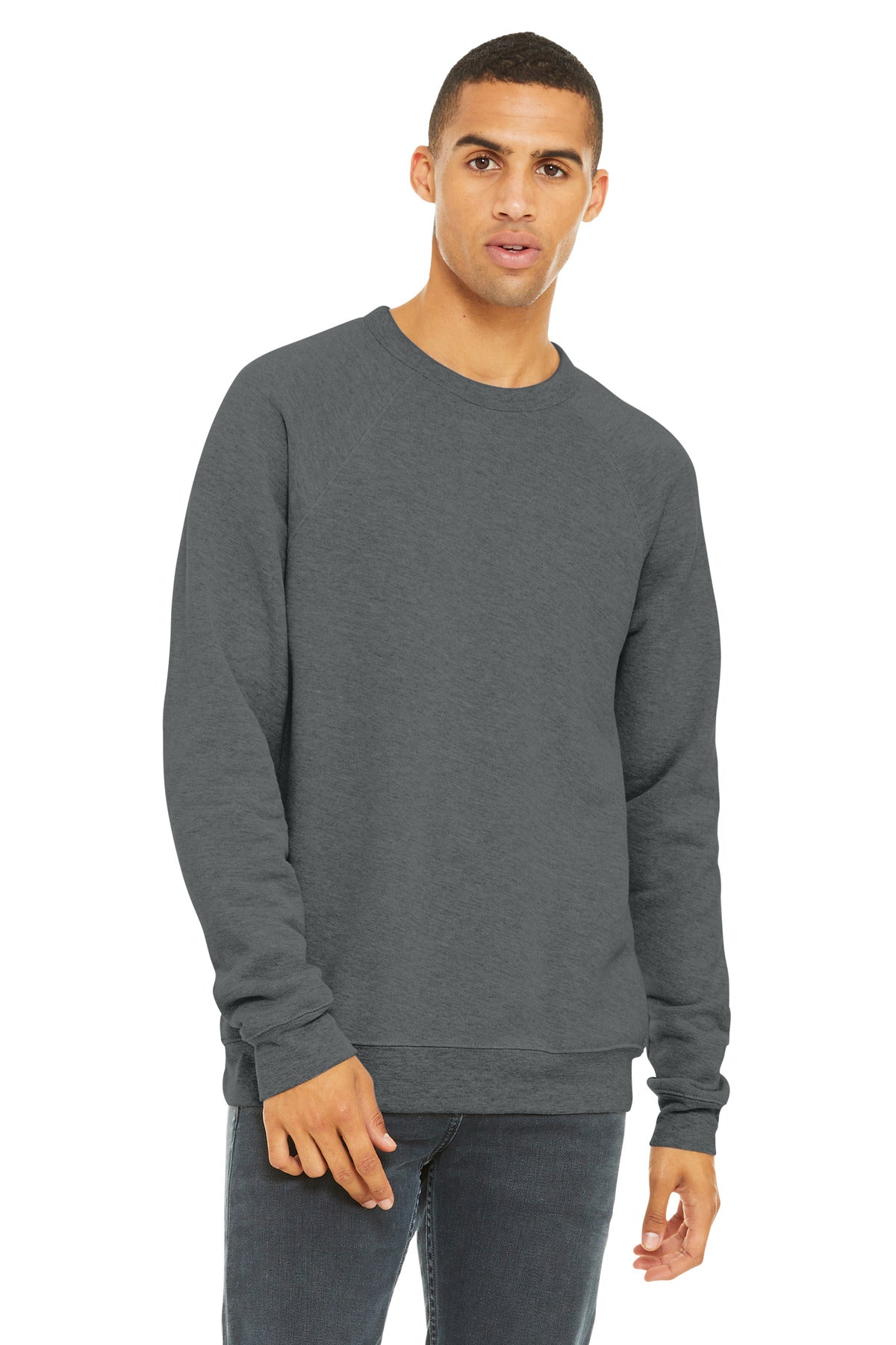 BELLA+CANVAS ® Unisex Sponge Fleece Raglan Sweatshirt BC3901