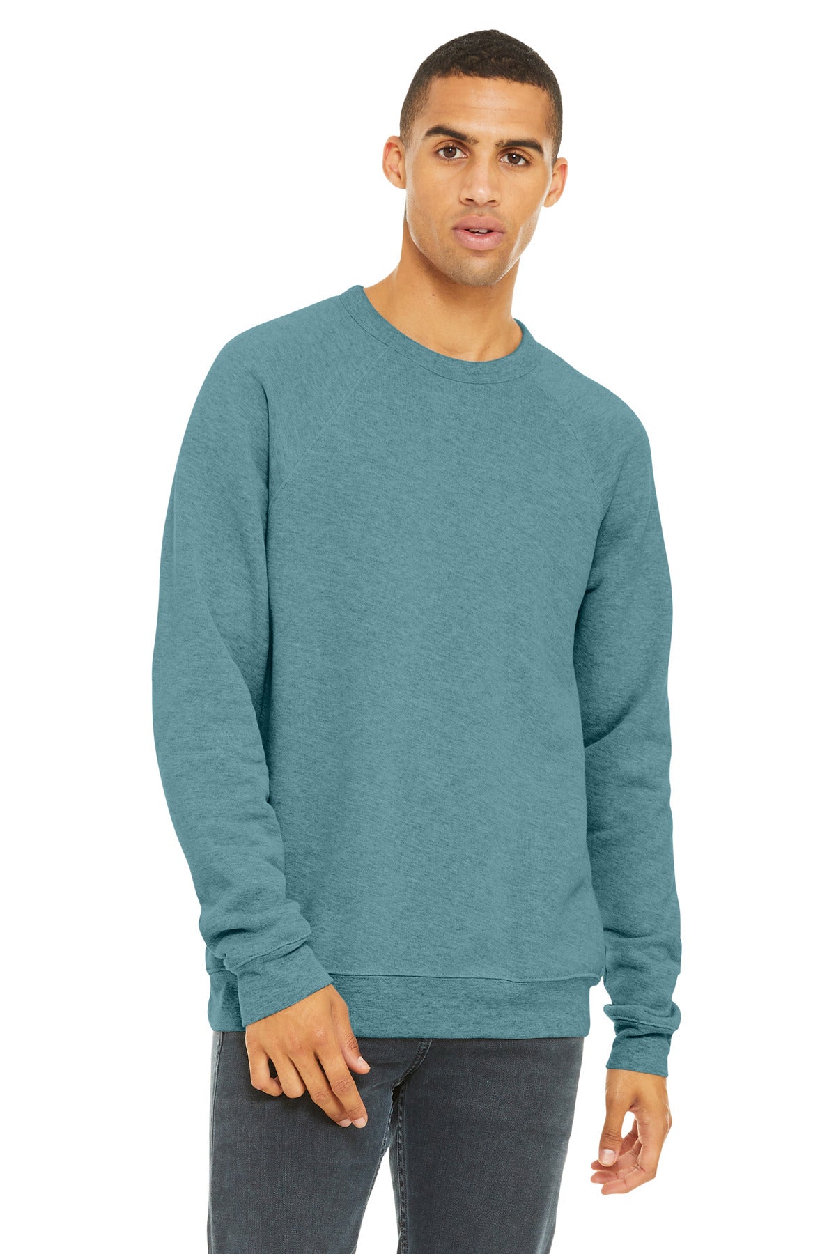 BELLA+CANVAS ® Unisex Sponge Fleece Raglan Sweatshirt BC3901