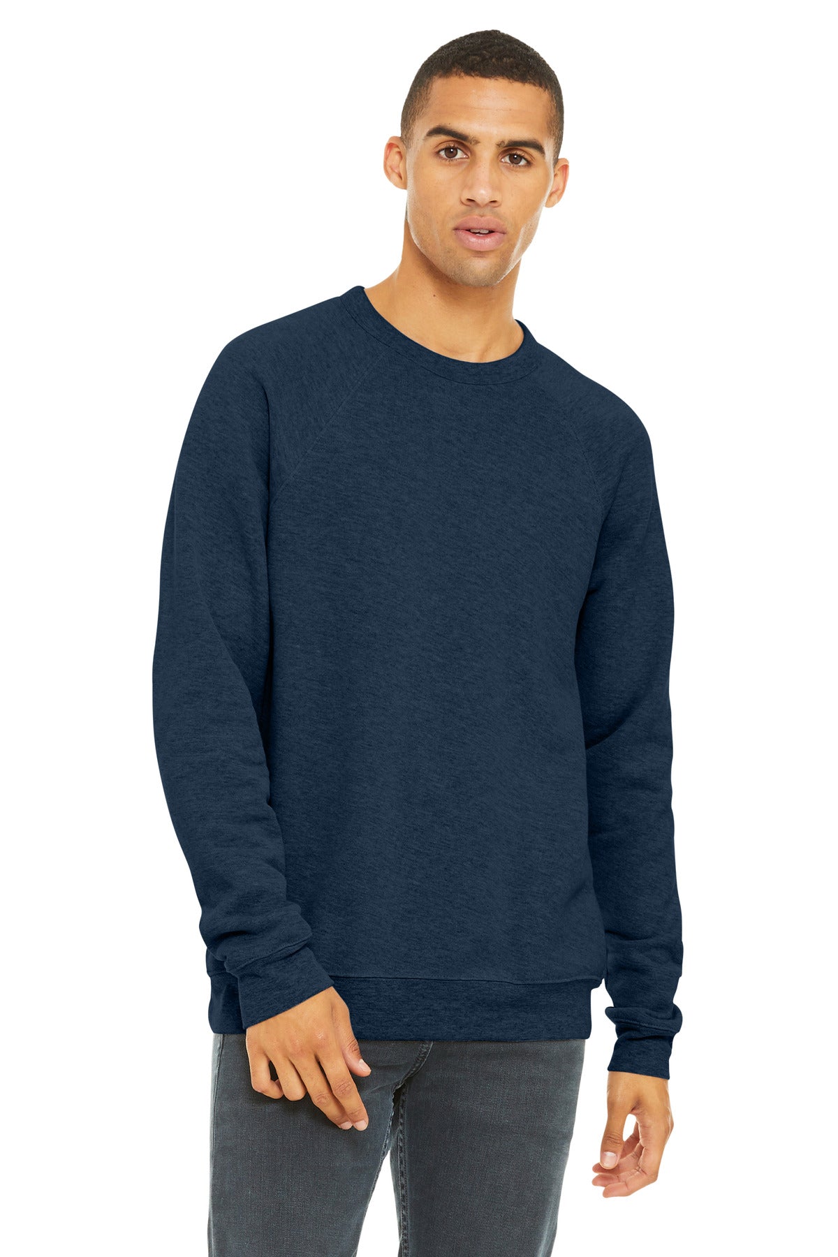 BELLA+CANVAS ® Unisex Sponge Fleece Raglan Sweatshirt BC3901