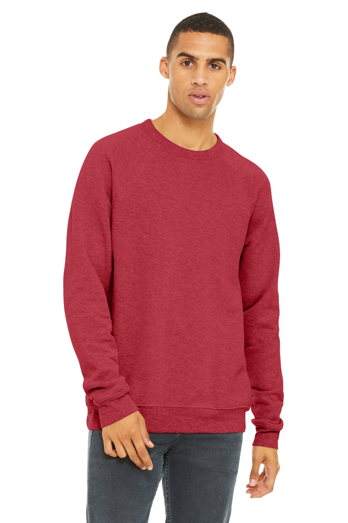 BELLA+CANVAS ® Unisex Sponge Fleece Raglan Sweatshirt BC3901