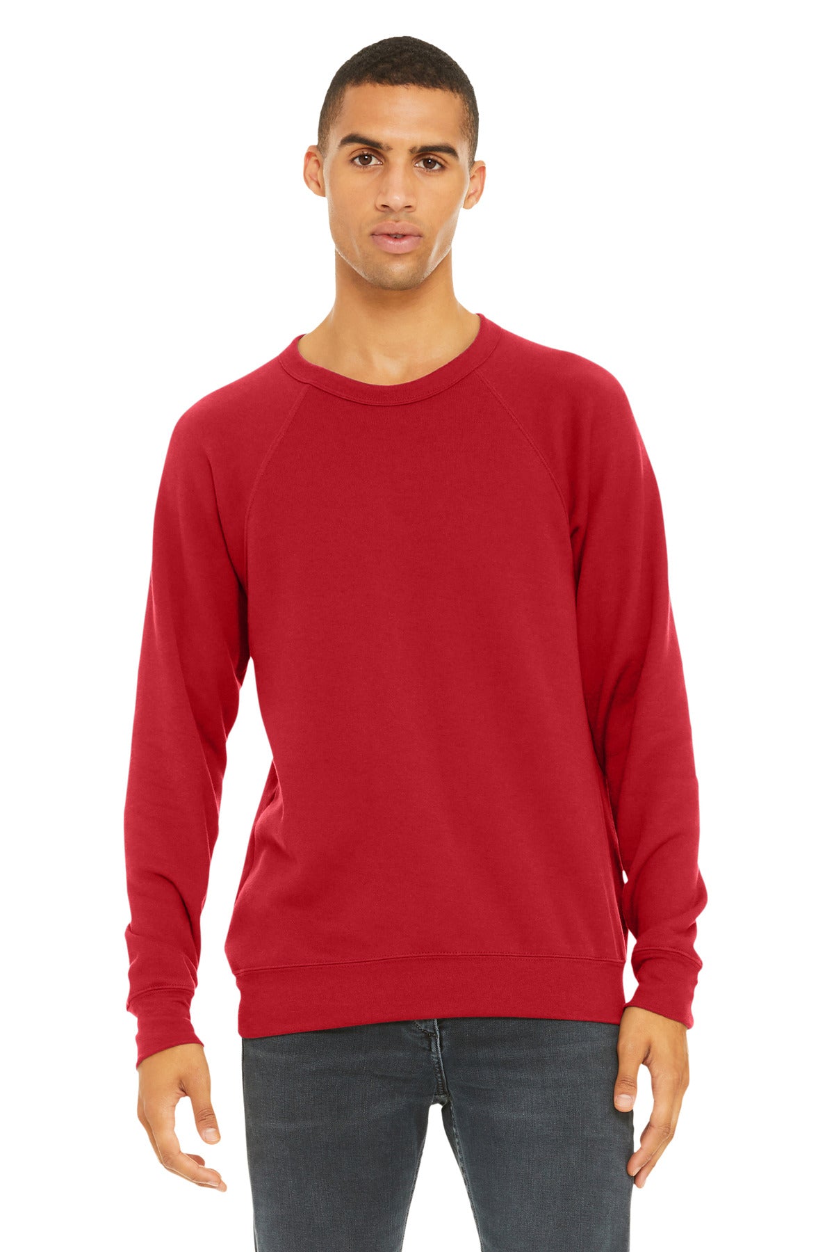 BELLA+CANVAS ® Unisex Sponge Fleece Raglan Sweatshirt BC3901