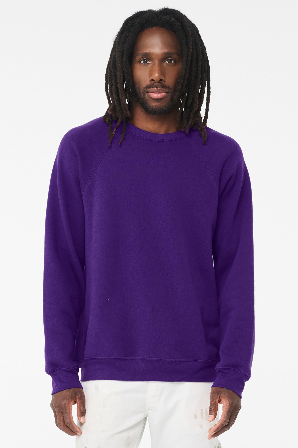 BELLA+CANVAS ® Unisex Sponge Fleece Raglan Sweatshirt BC3901