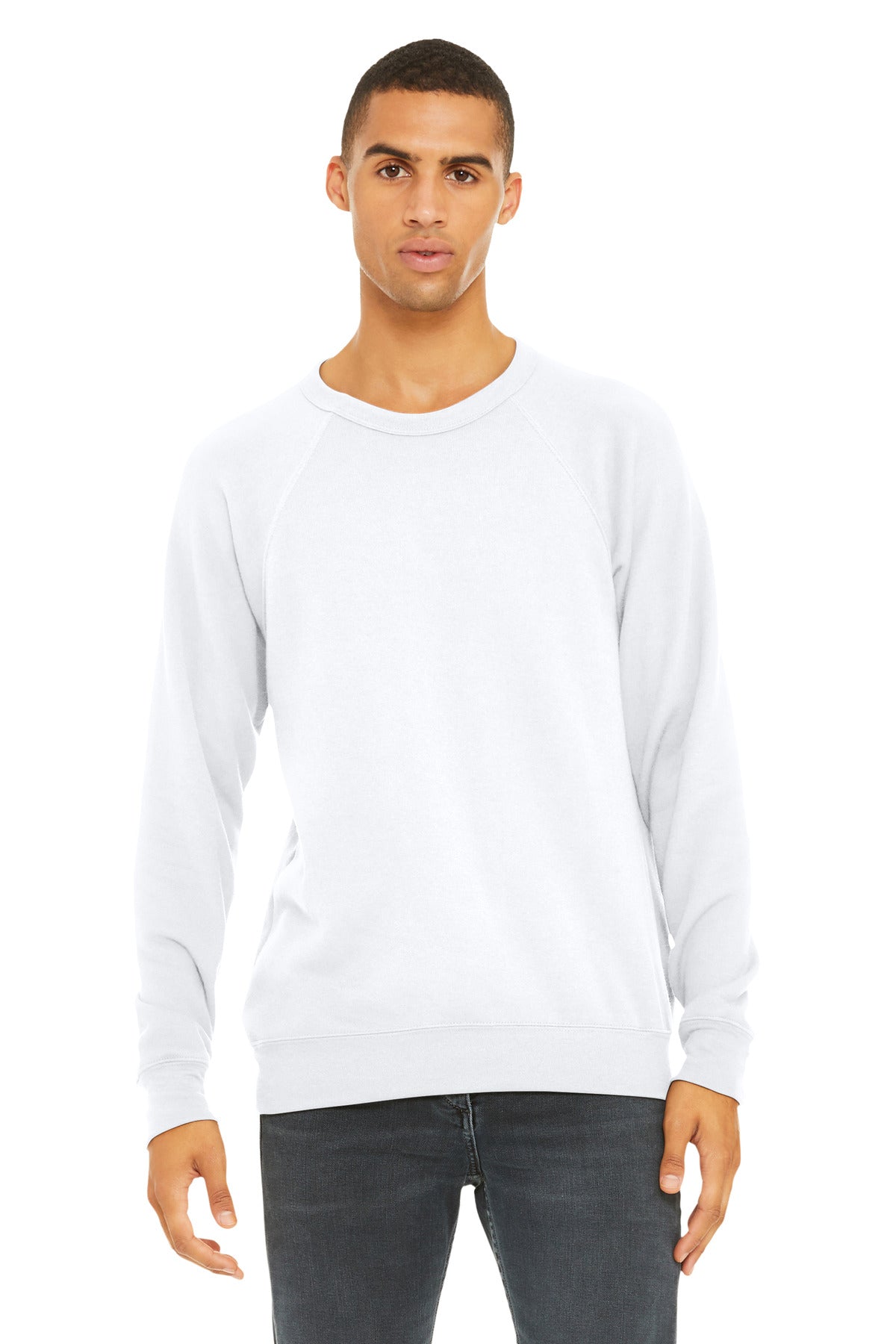 BELLA+CANVAS ® Unisex Sponge Fleece Raglan Sweatshirt BC3901