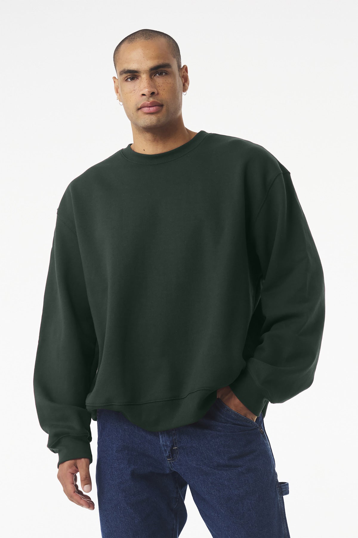 BELLA+CANVAS® Unisex 10-Ounce Heavyweight Crewneck Sweatshirt BC4711