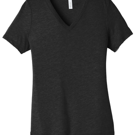 BELLA+CANVAS ® Women's Relaxed Heather CVC V-Neck Tee BC6405CVC