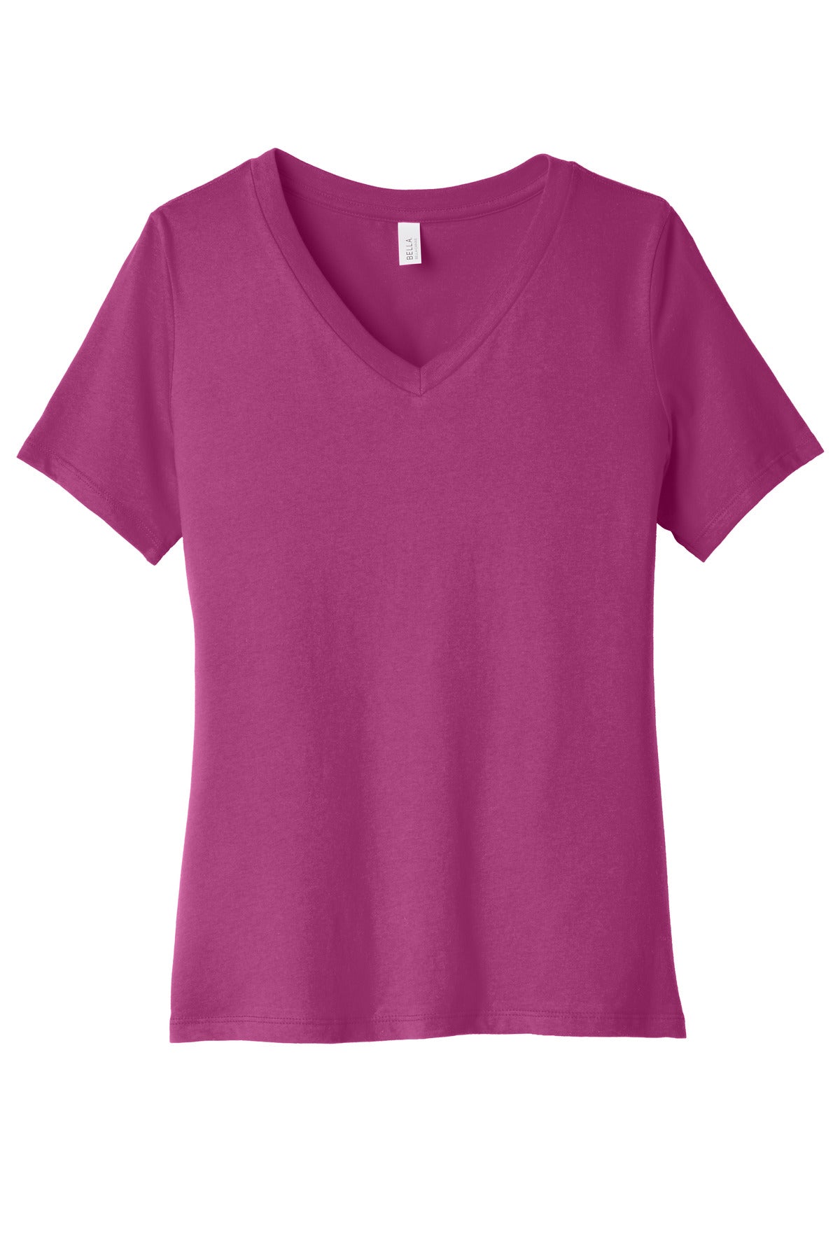 BELLA+CANVAS ® Women's Relaxed Jersey Short Sleeve V-Neck Tee BC6405