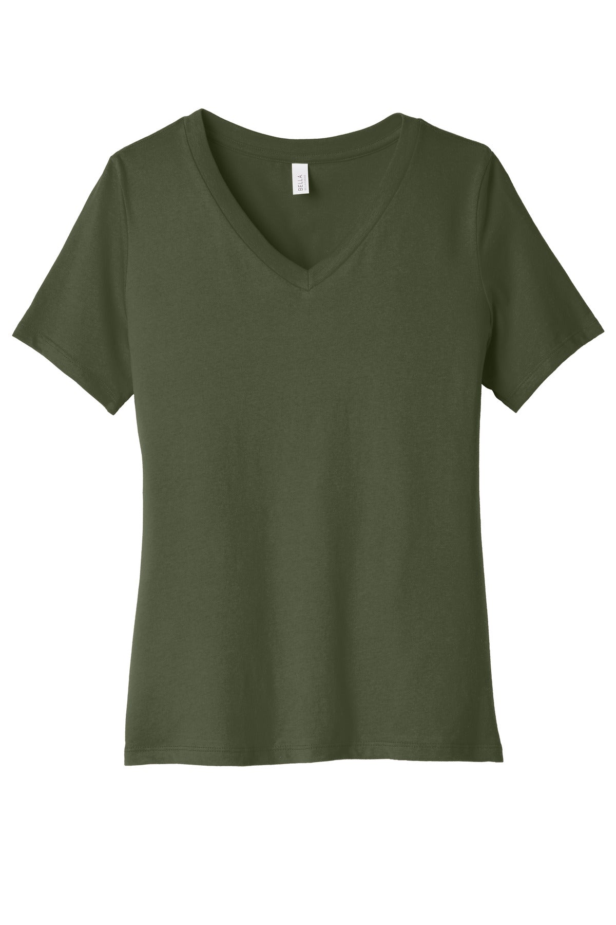 BELLA+CANVAS ® Women's Relaxed Jersey Short Sleeve V-Neck Tee BC6405
