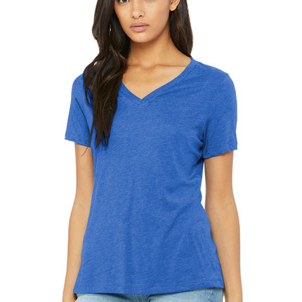 BELLA+CANVAS ® Women's Relaxed Triblend V-Neck Tee BC6415