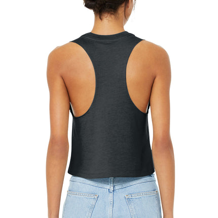 BELLA+CANVAS  ® Women's Racerback Cropped Tank. BC6682