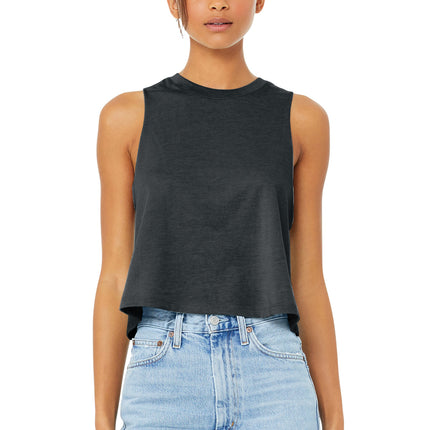 BELLA+CANVAS  ® Women's Racerback Cropped Tank. BC6682