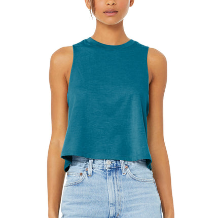 BELLA+CANVAS  ® Women's Racerback Cropped Tank. BC6682