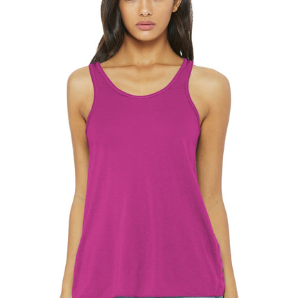 BELLA+CANVAS  ®  Women's Flowy Racerback Tank. BC8800