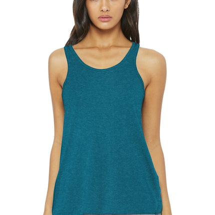 BELLA+CANVAS  ®  Women's Flowy Racerback Tank. BC8800
