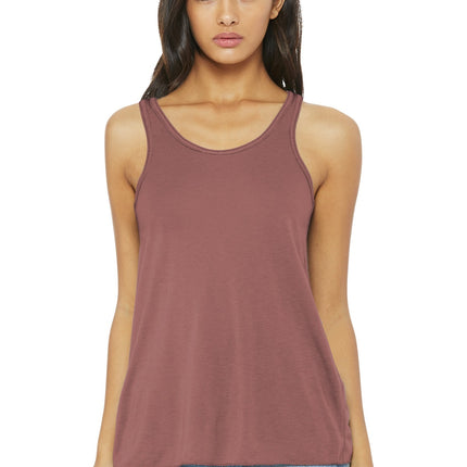 BELLA+CANVAS  ®  Women's Flowy Racerback Tank. BC8800