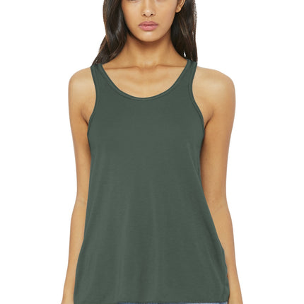 BELLA+CANVAS  ®  Women's Flowy Racerback Tank. BC8800