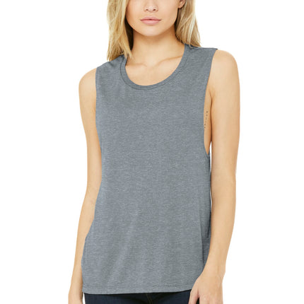BELLA+CANVAS  ®  Women's Flowy Scoop Muscle Tank. BC8803