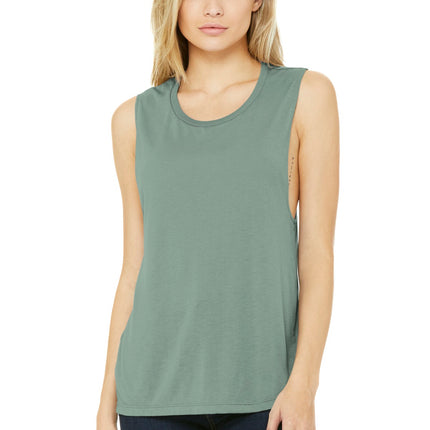 BELLA+CANVAS  ®  Women's Flowy Scoop Muscle Tank. BC8803