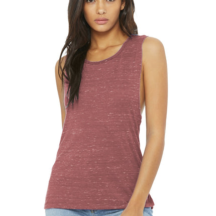 BELLA+CANVAS  ®  Women's Flowy Scoop Muscle Tank. BC8803