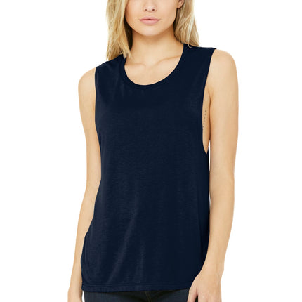 BELLA+CANVAS  ®  Women's Flowy Scoop Muscle Tank. BC8803