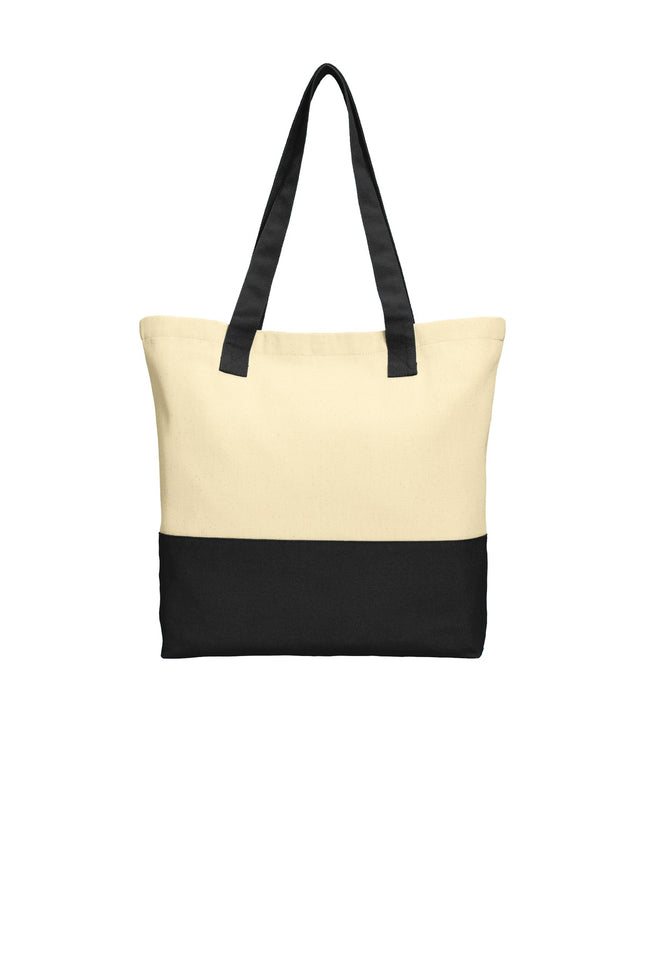 Port Authority ® Colorblock Cotton Tote. BG414
