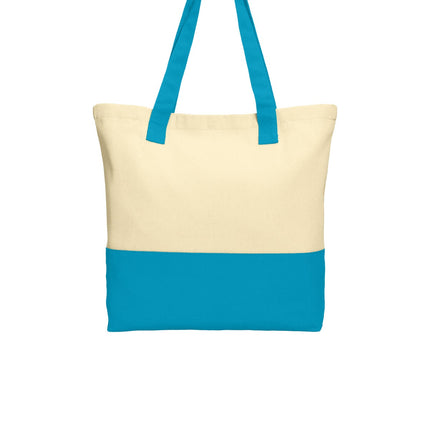Port Authority ® Colorblock Cotton Tote. BG414