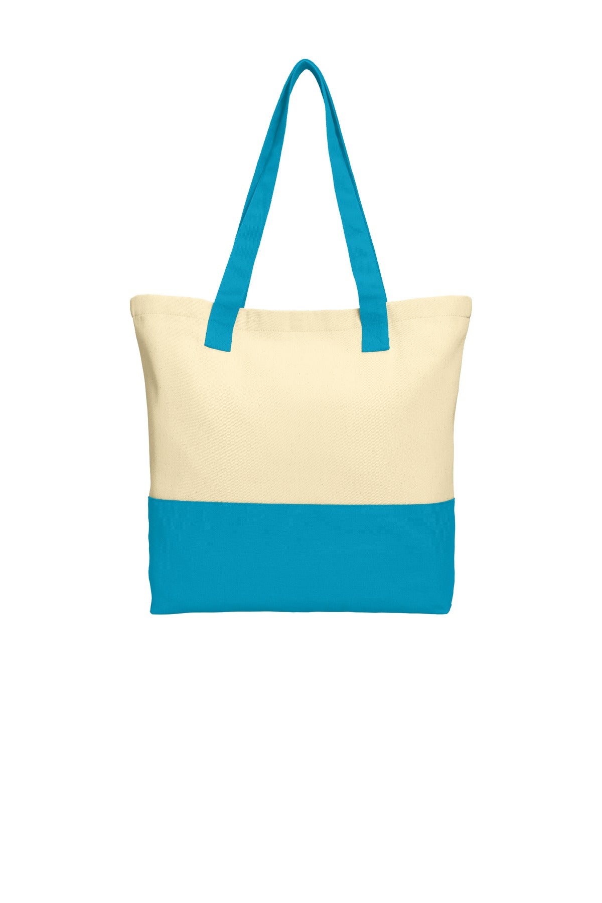 Port Authority® Colorblock Cotton Tote BG414