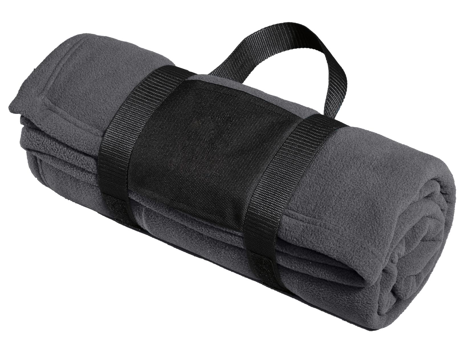 Port Authority® Fleece Blanket with Carrying Strap BP20